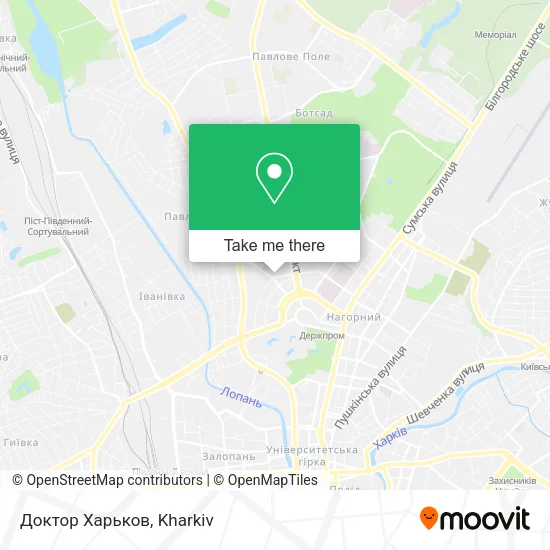 Карта Доктор Харьков