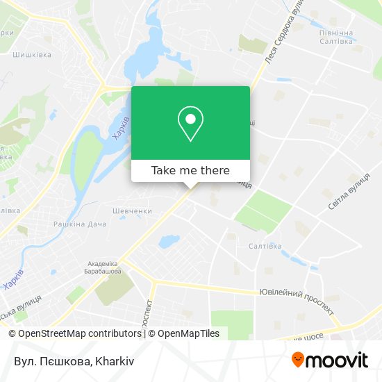 Вул. Пєшкова map