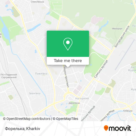 Карта Форелька