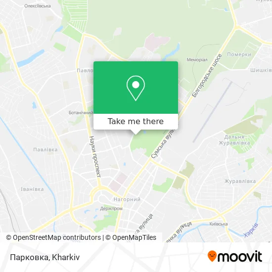 Карта Парковка