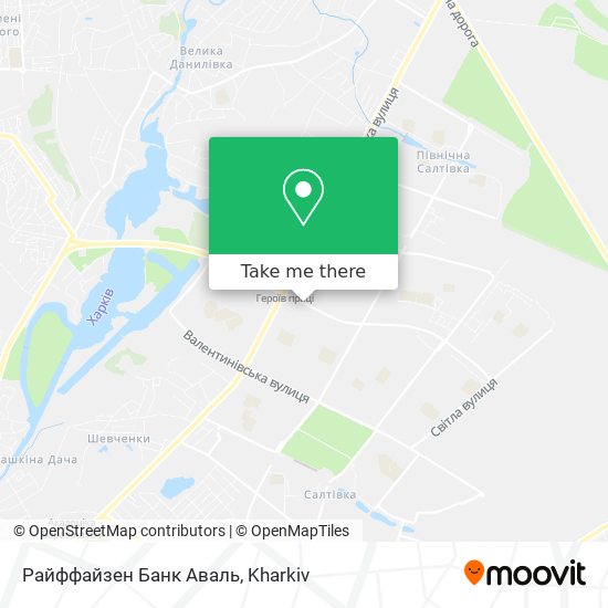 Райффайзен Банк Аваль map