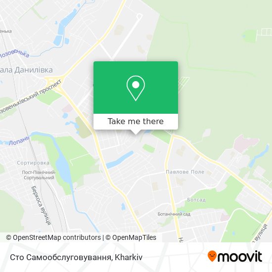 Карта Сто Самообслуговування