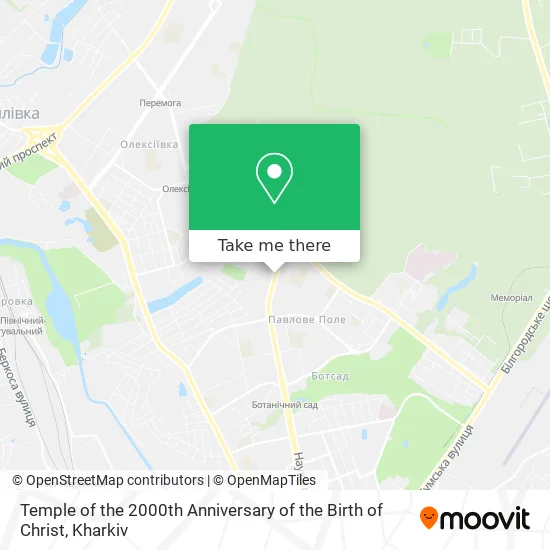 Карта Temple of the 2000th Anniversary of the Birth of Christ