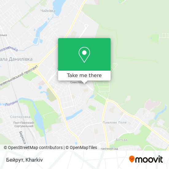 Бейрут map