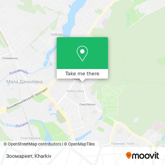 Зоомаркет map