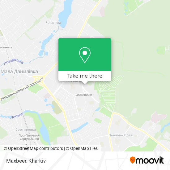 Карта Maxbeer