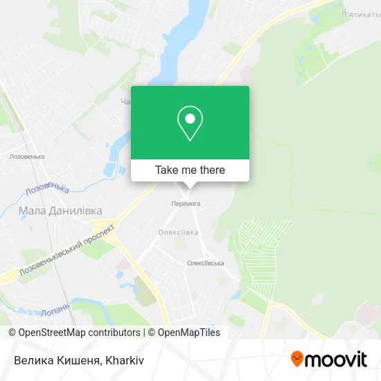 Карта Велика Кишеня
