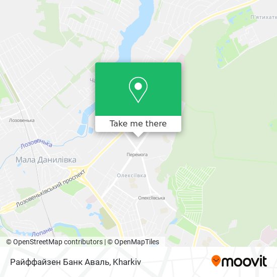 Райффайзен Банк Аваль map