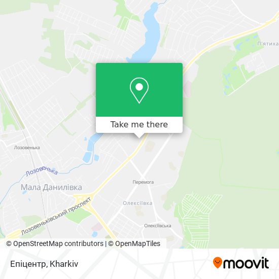 Епіцентр map