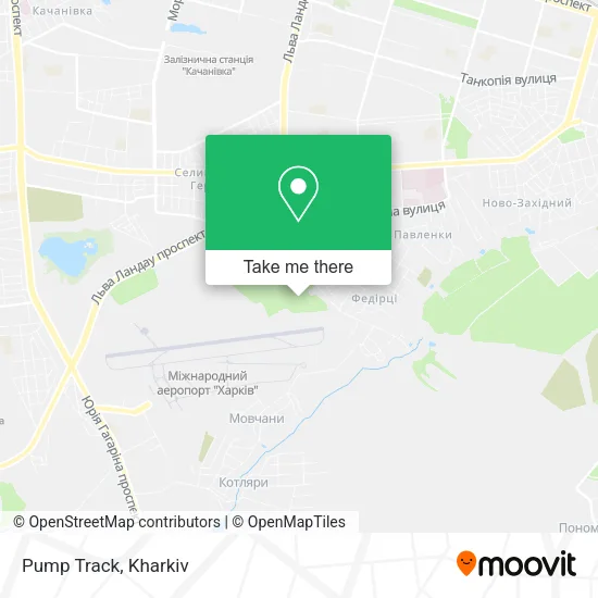 Pump Track map