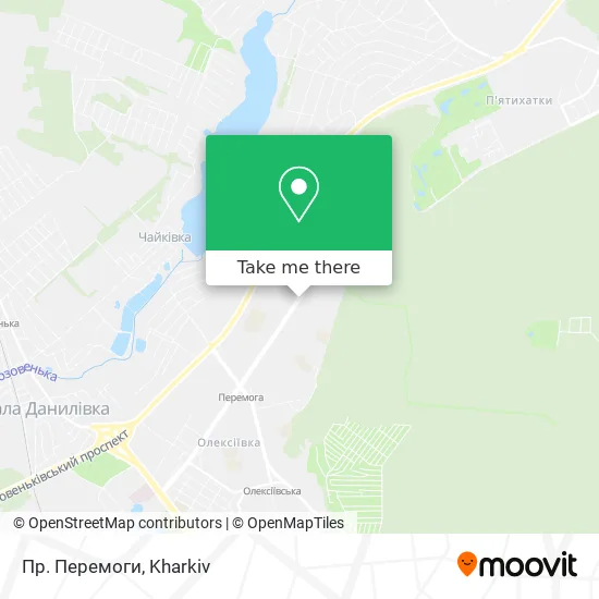 Карта Пр. Перемоги