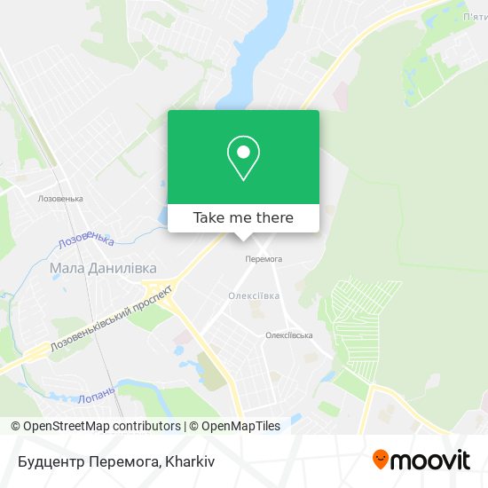 Будцентр Перемога map