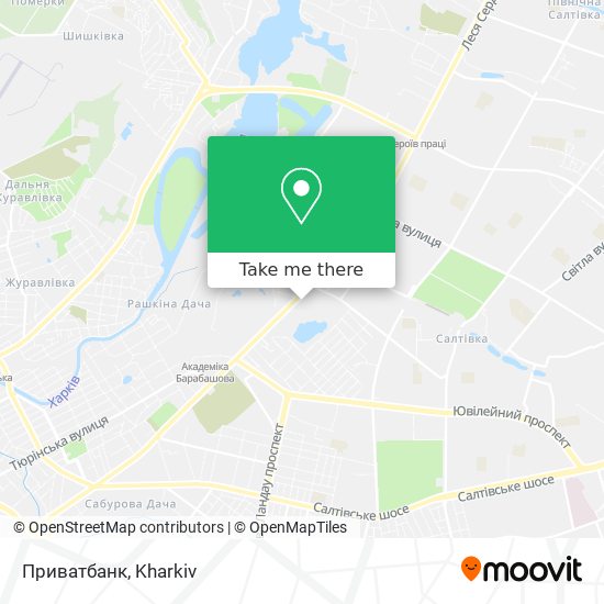 Карта Приватбанк