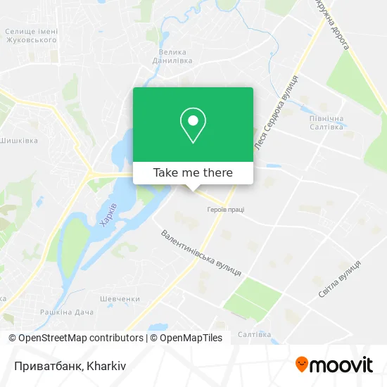 Карта Приватбанк