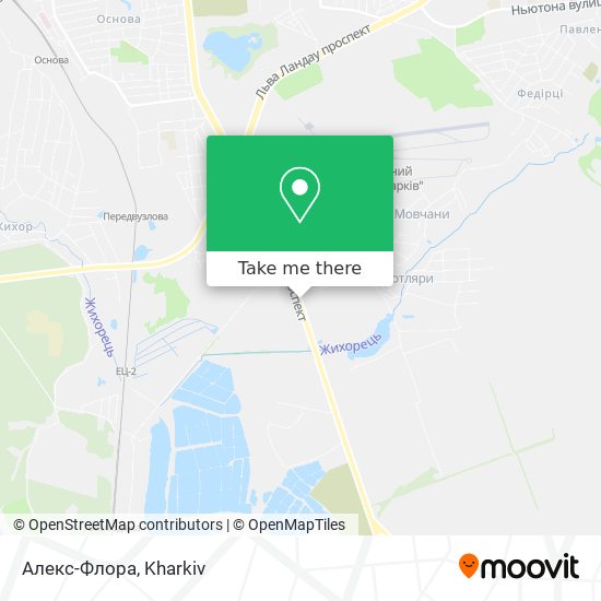 Алекс-Флора map