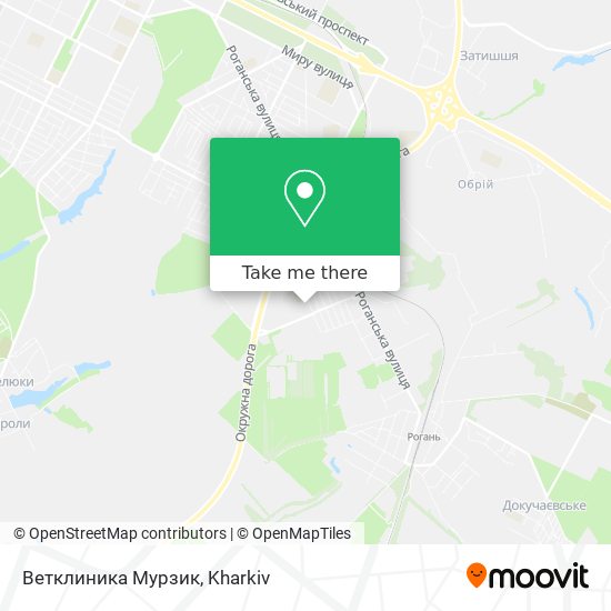 Ветклиника Мурзик map