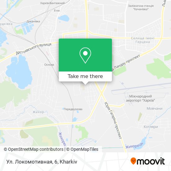 Ул. Локомотивная, 6 map