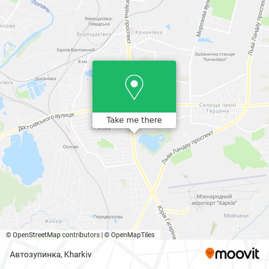 Автозупинка map