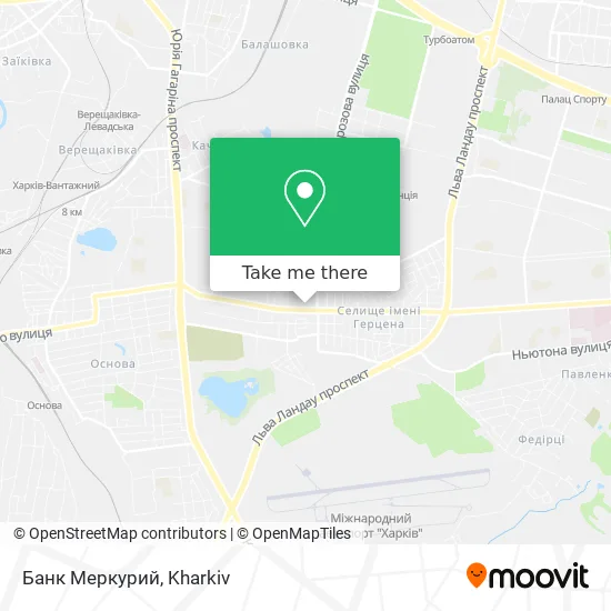 Карта Банк Меркурий