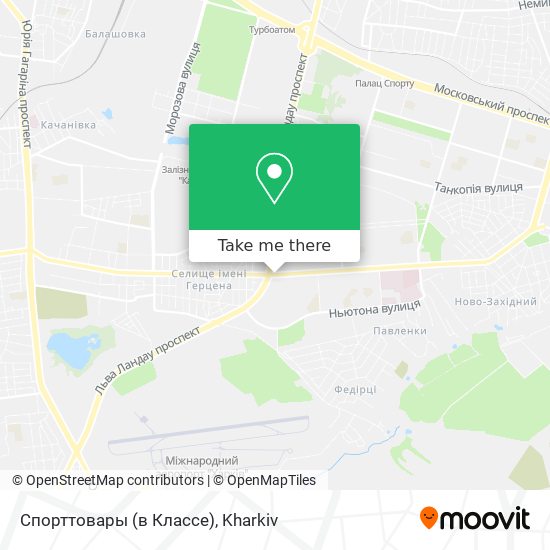 Спорттовары (в Классе) map