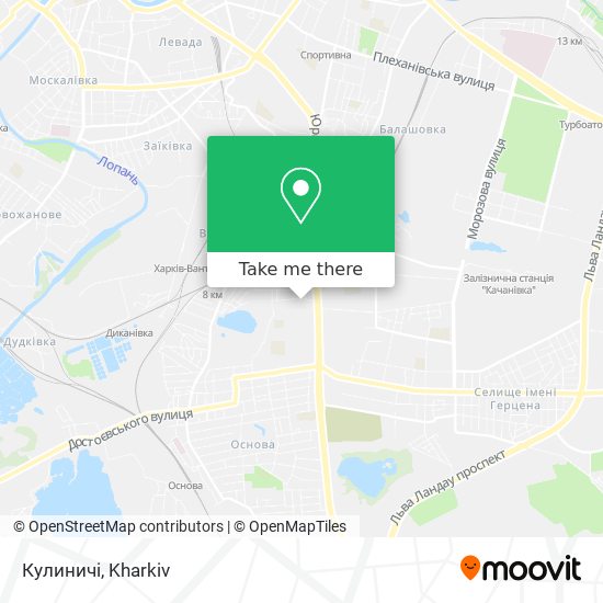 Кулиничі map