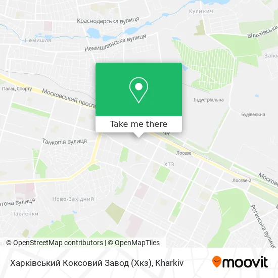 Карта Харківський Коксовий Завод (Хкз)
