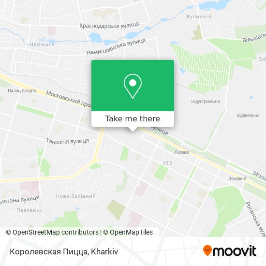Королевская Пицца map