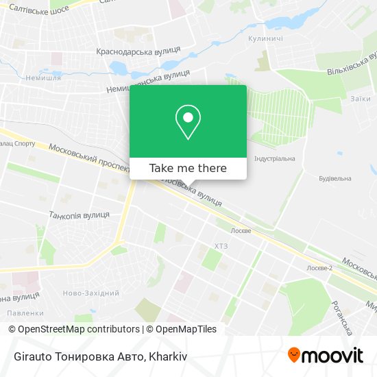 Карта Girauto Тонировка Авто