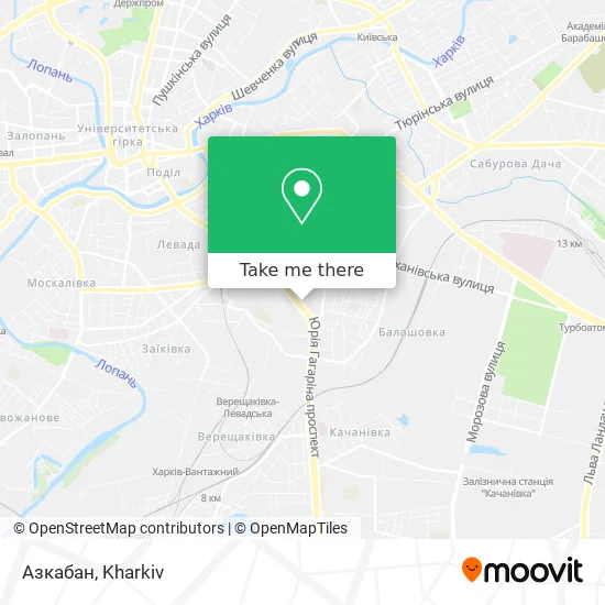 Карта Азкабан