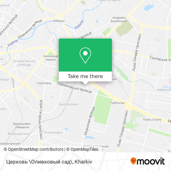 Церковь \Оливковый сад\ map
