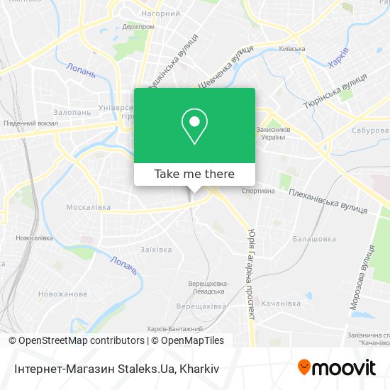 Інтернет-Магазин Staleks.Ua map