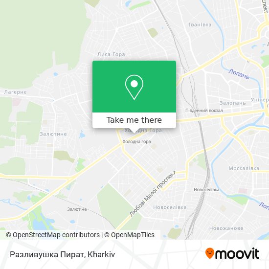 Разливушка Пират map