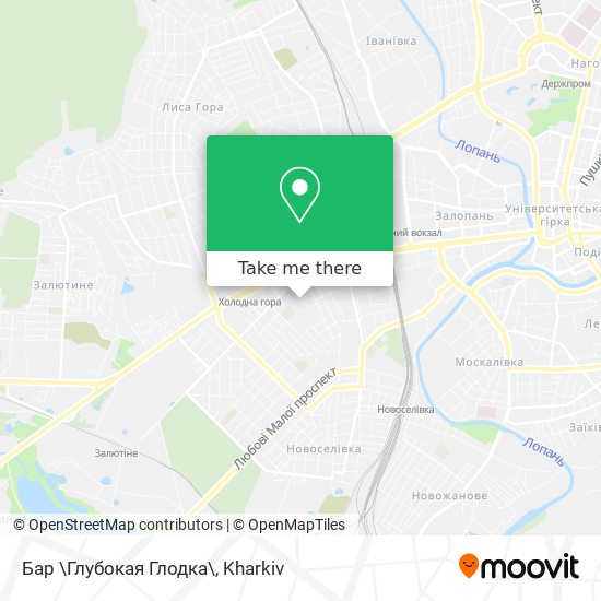 Бар \Глубокая Глодка\ map