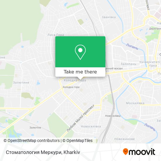 Стоматология Меркури map