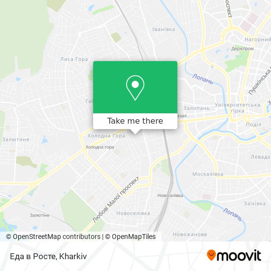 Еда в Росте map