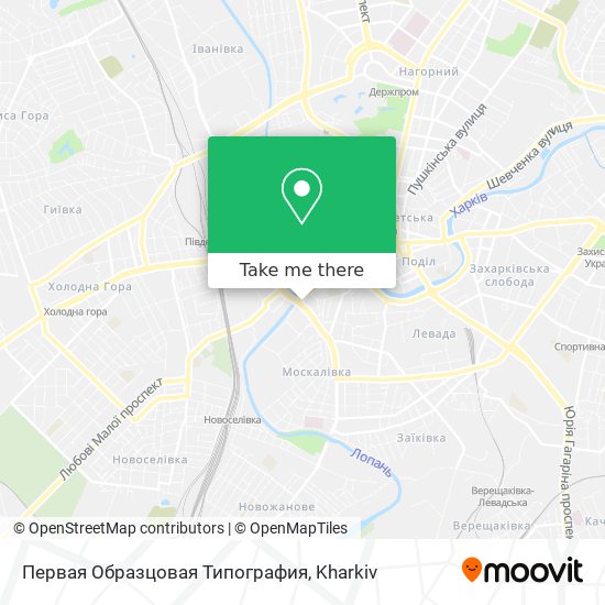 Первая Образцовая Типография map