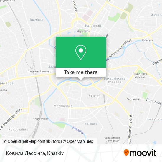 Ковила Лессінга map