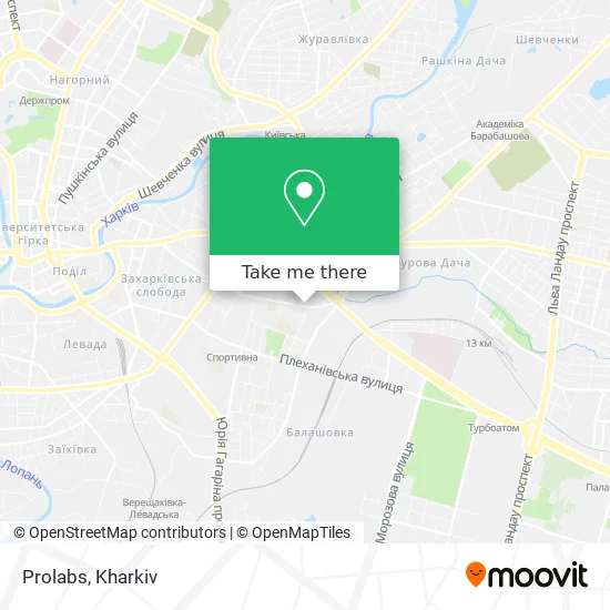 Карта Prolabs