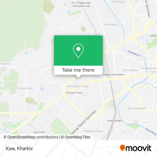 Карта Кум