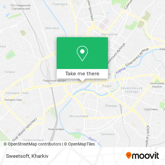 Карта Sweetsoft