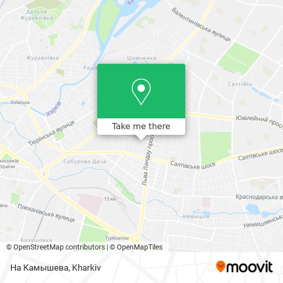 На Камышева map