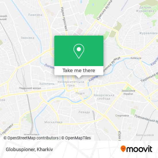 Карта Globuspioner