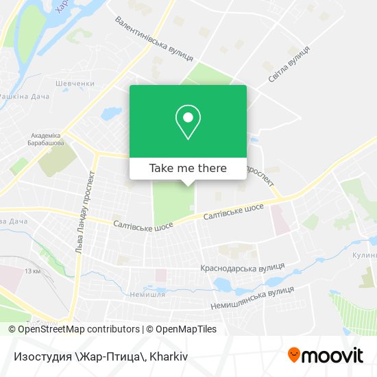 Изостудия \Жар-Птица\ map