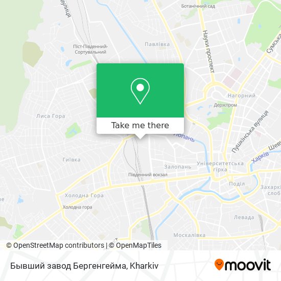 Бывший завод Бергенгейма map