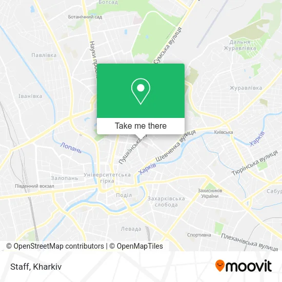 Staff map