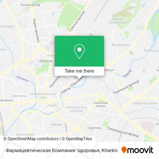 Карта Фармацевтическая Компания 'здоровья