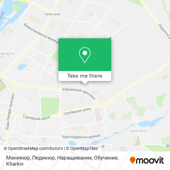 Карта Маникюр, Педикюр, Наращивание, Обучение