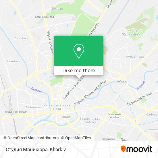 Карта Студия Маникюра