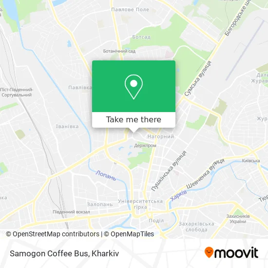 Карта Samogon Coffee Bus