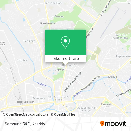 Карта Samsung R&D